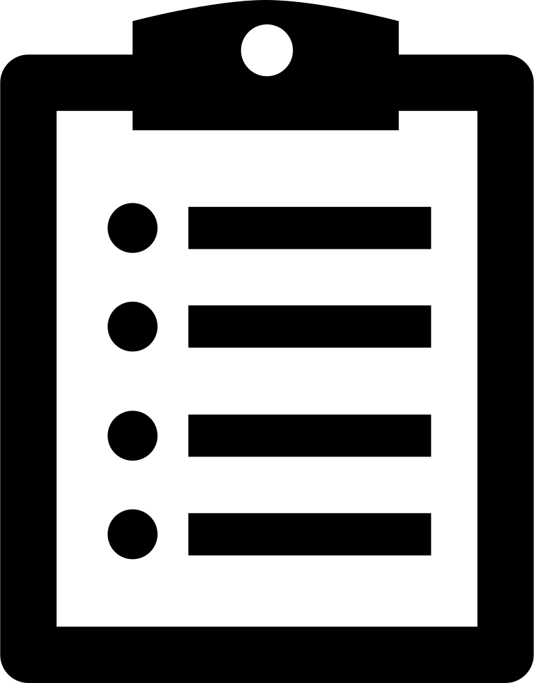 checklist icon transparent