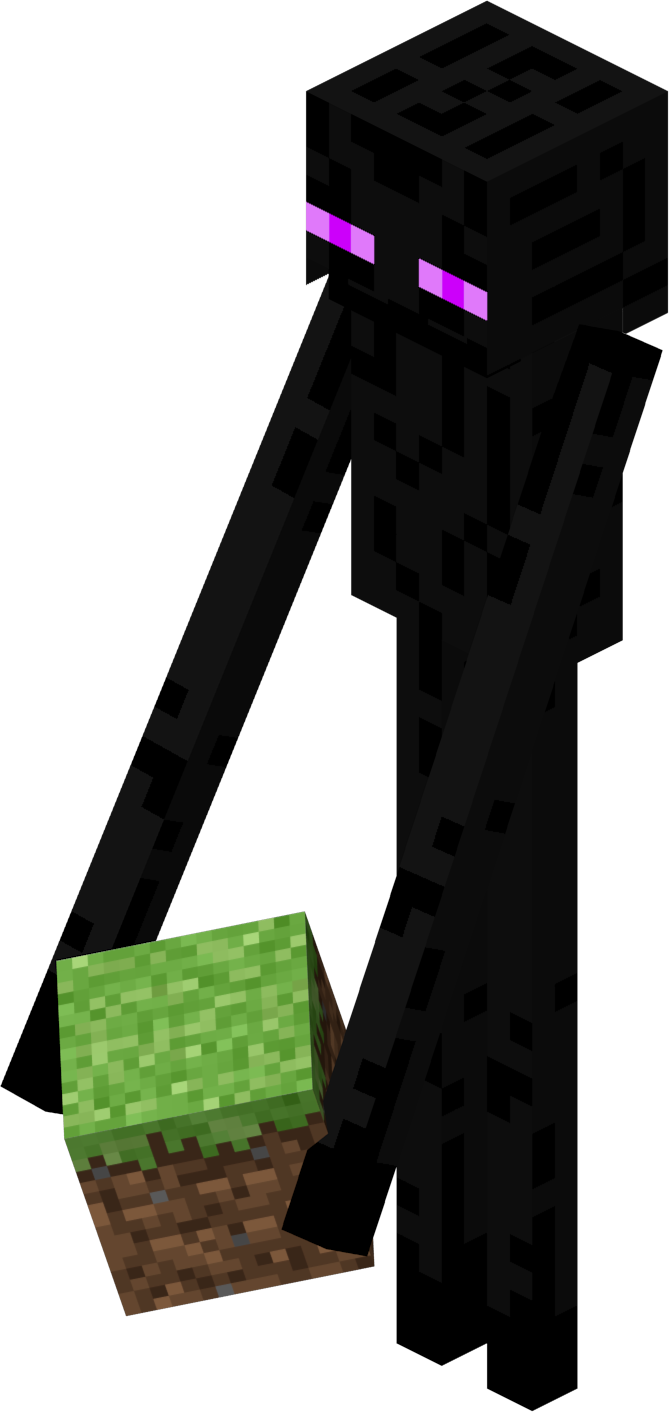 minecraft enderman clip art