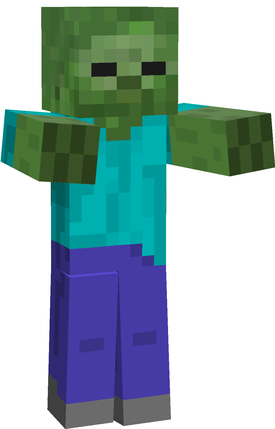 minecraft zombie render