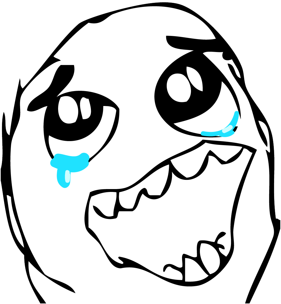 Rage Comic Internet Meme Trollface PNG - Free Download in 2023