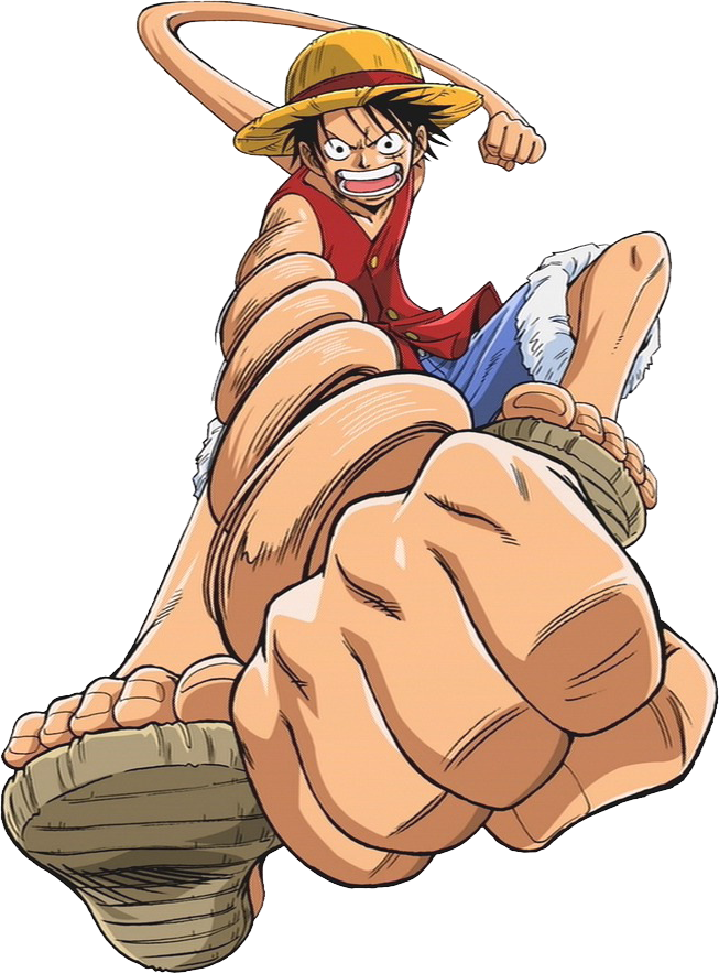 One Piece Luffy Clipart - Monkey D Luffy Png - Free Transparent PNG Clipart  Images Download