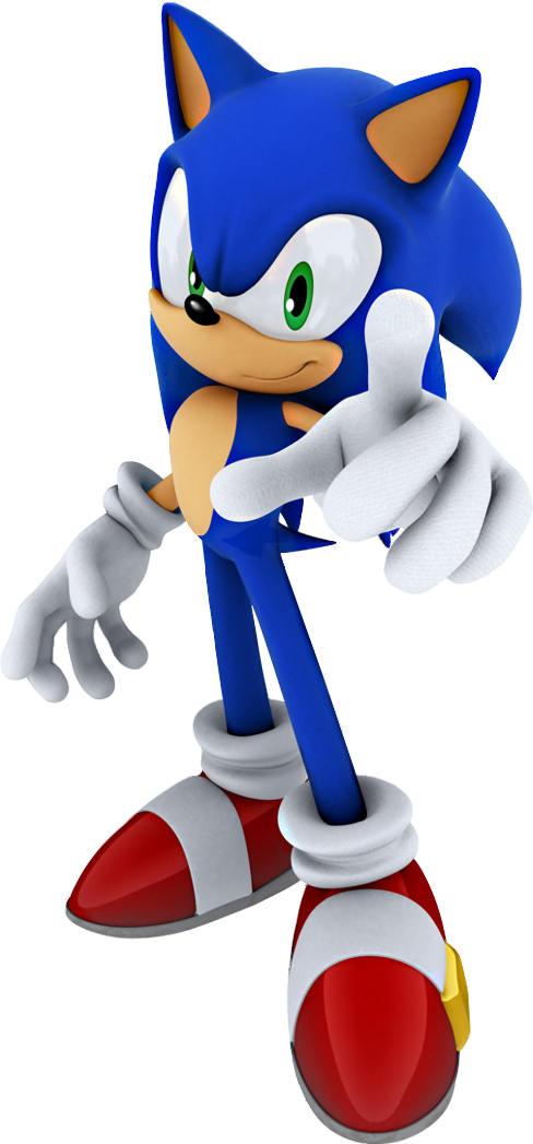 Sonic the Hedgehog transparent image download, size: 880x961px