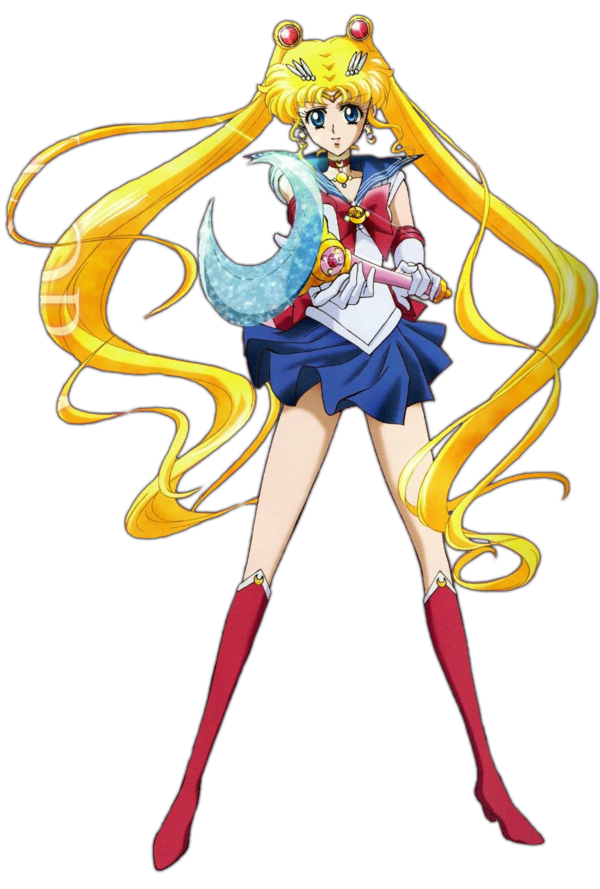 sailor moon transparent background