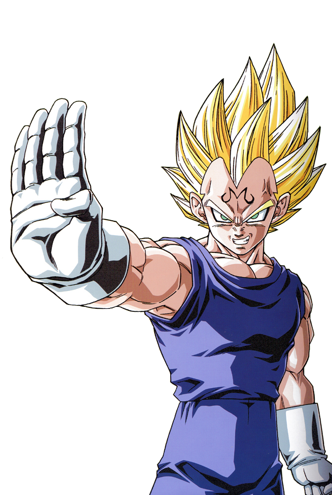 Majin Vegeta SSj2 - Dragon Ball Z  Vegeta desenho, Imagem dragon, Dragon  ball gt