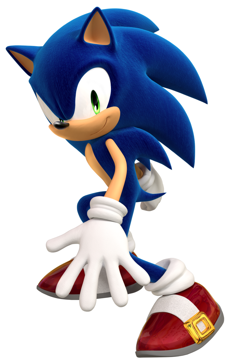 Sonic the Hedgehog transparent image download, size: 1080x1078px