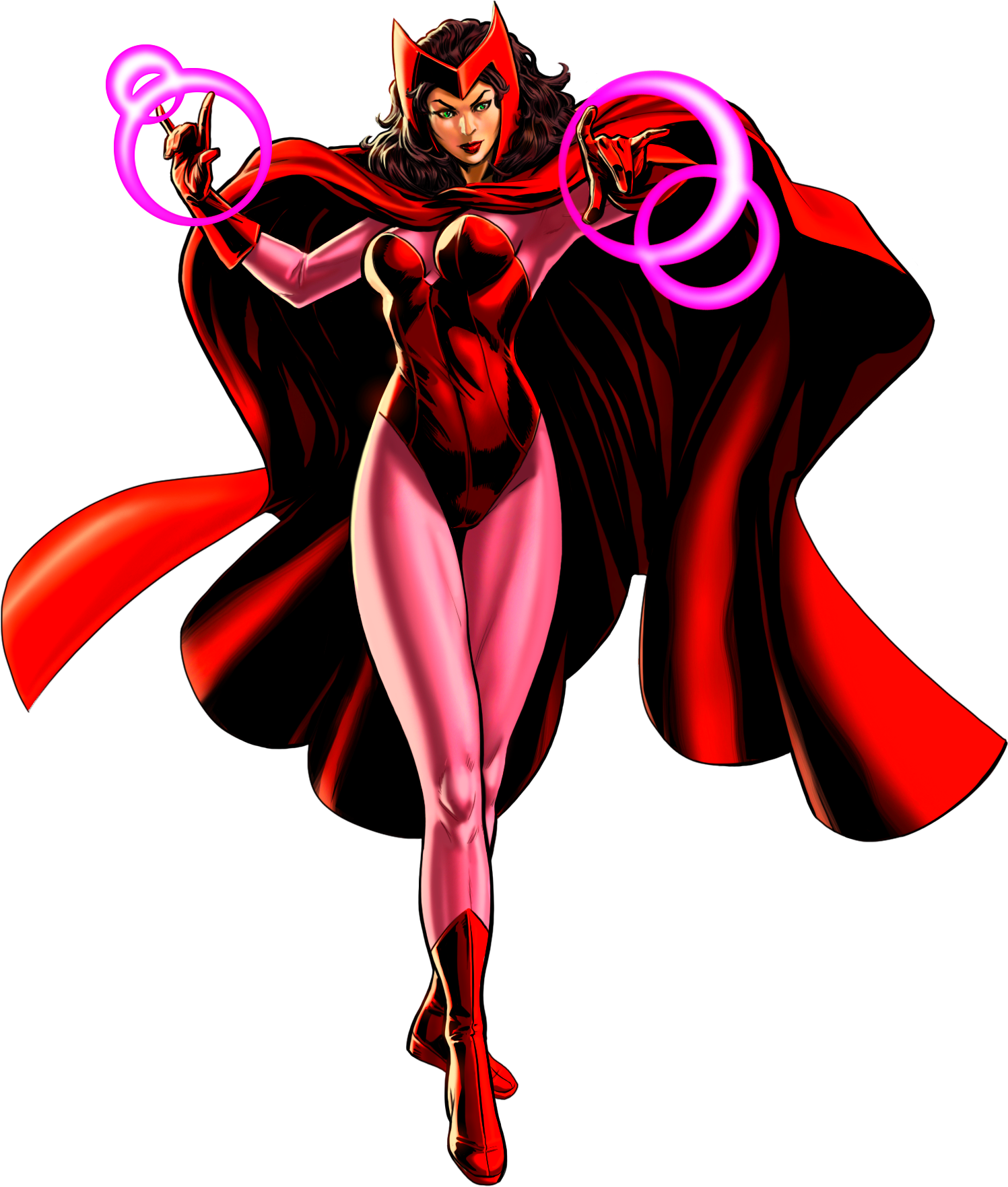 Scarlet Witch Character - App Icon - Fan Art transparent PNG