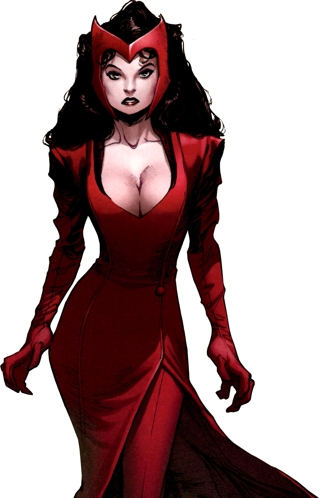 Scarlet Witch Character - App Icon - Fan Art transparent PNG