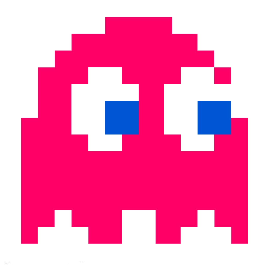 Pacman Ghost Vector