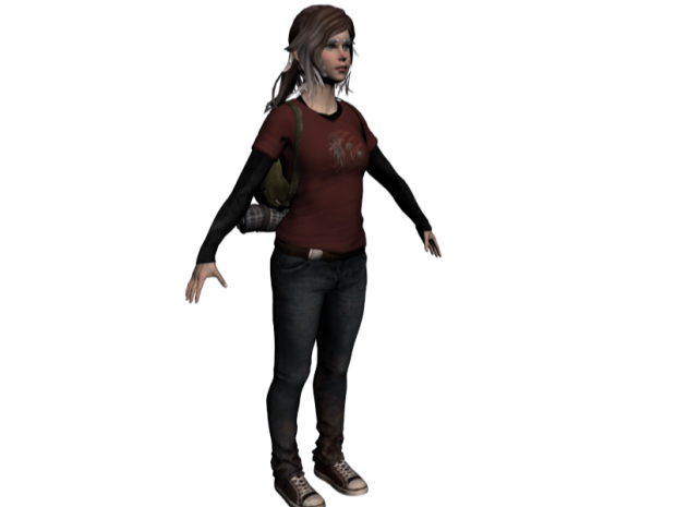 Download Free Ellie The Last Of Us Clipart ICON favicon