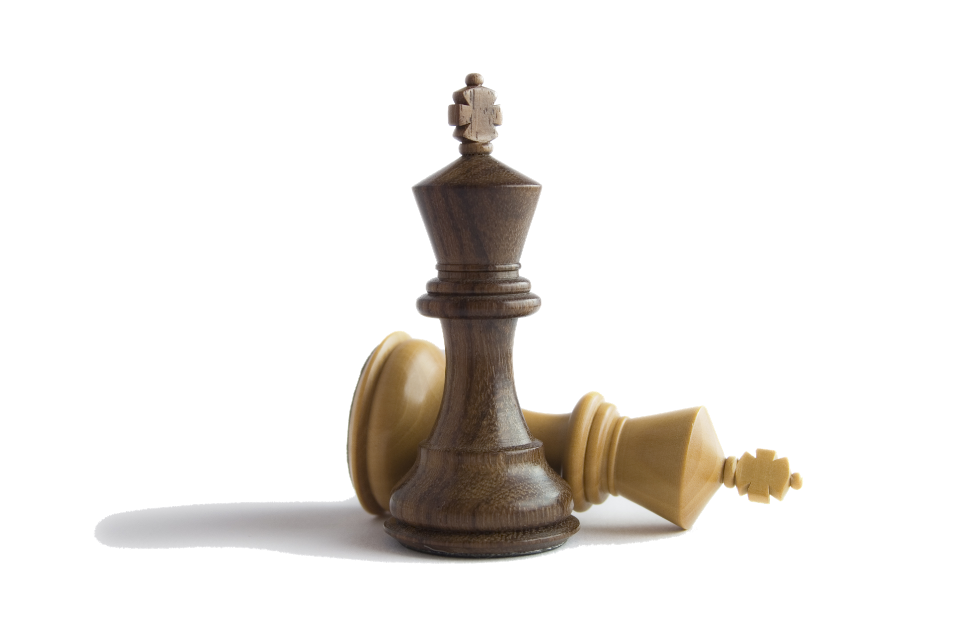 Download Chess Board with King and Queen Pieces PNG Online