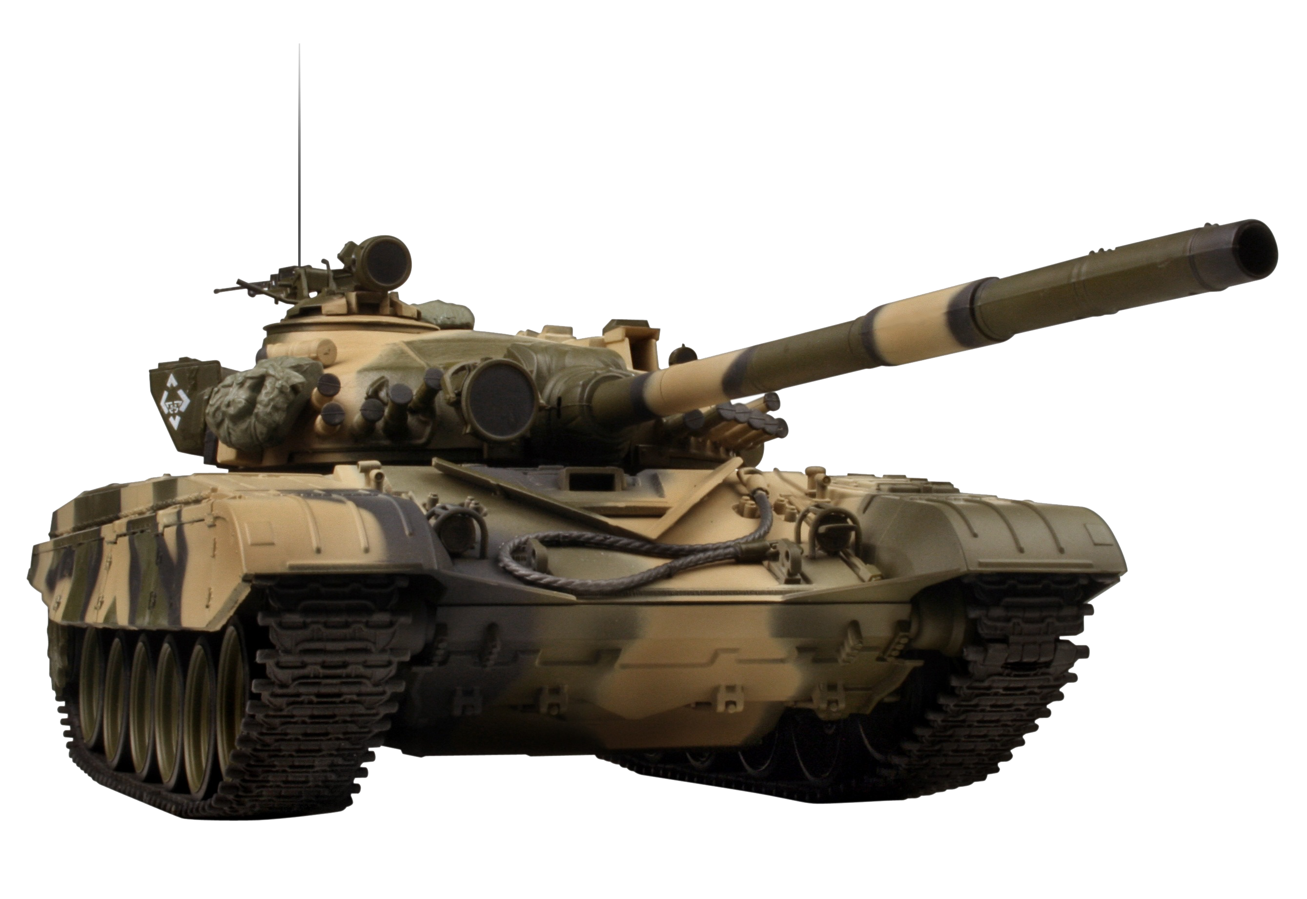 Premium PSD  Tank isolated on transparent background 3d rendering  illustration