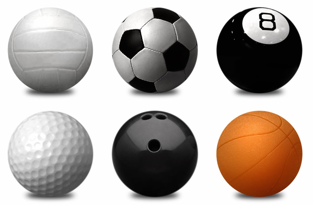 sports balls png