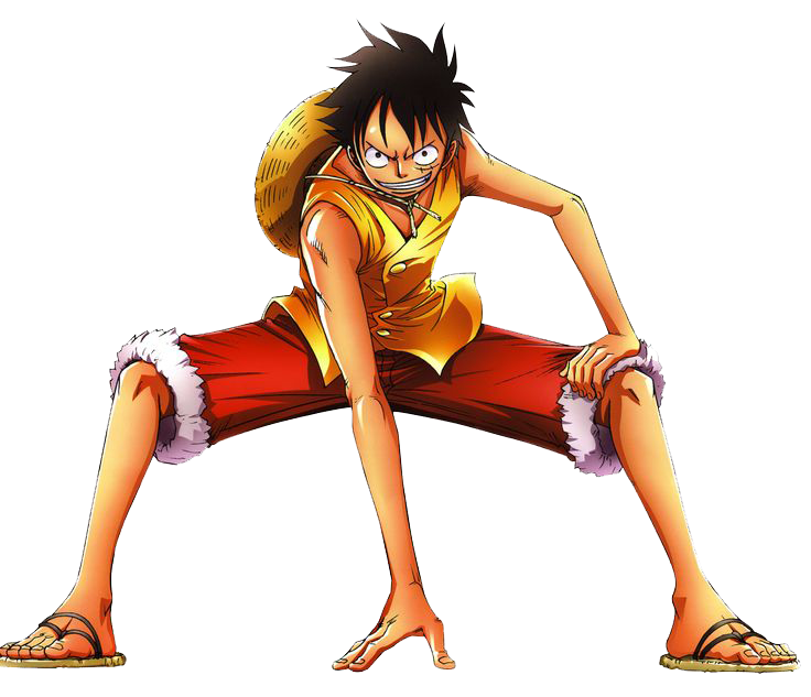 Download One Piece Luffy Transparent Background HQ PNG Image