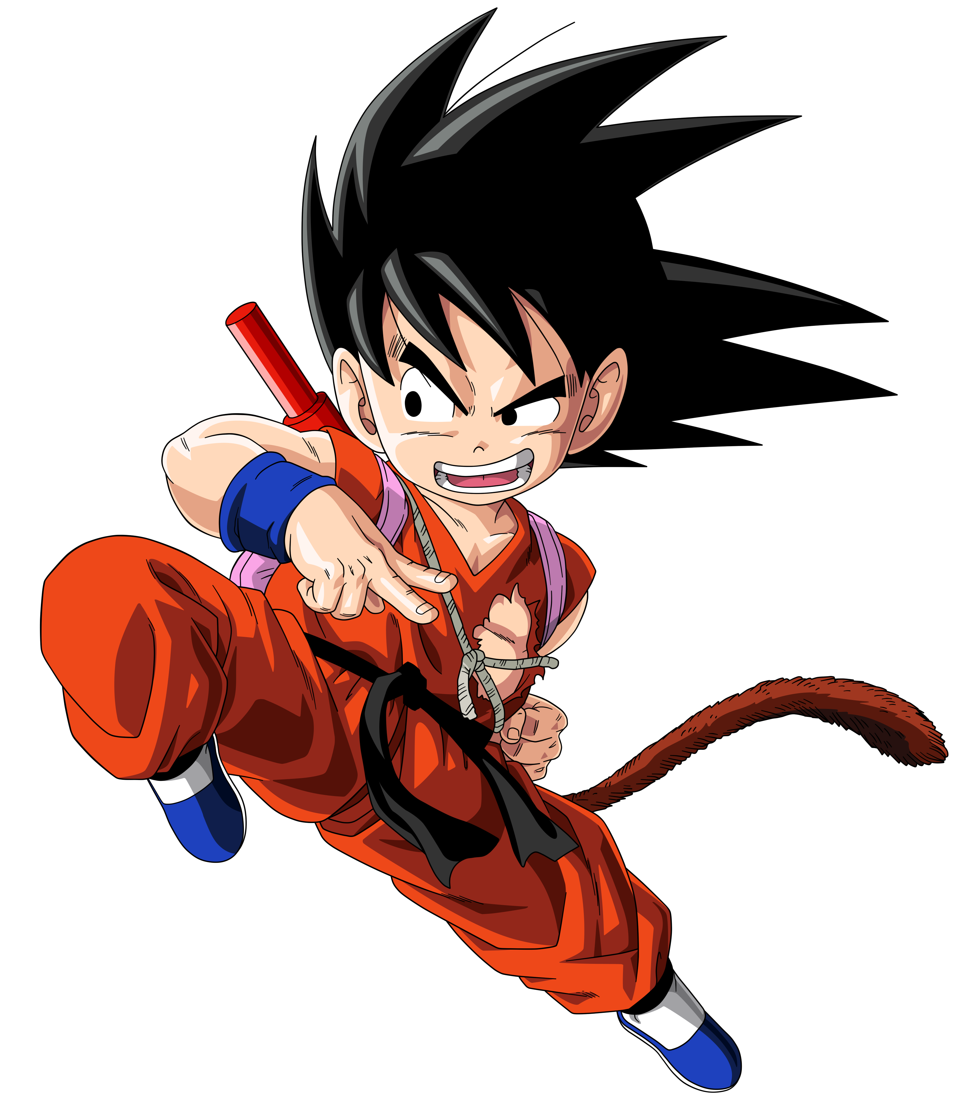 Download Dragon Ball Z, Son Goku, Anime. Royalty-Free Vector