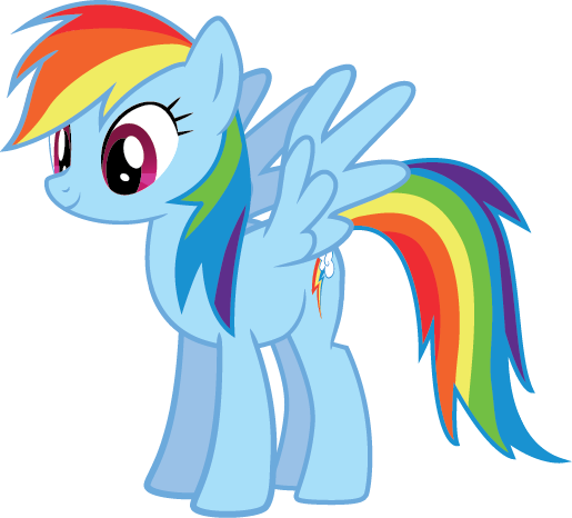 MY LITTLE PONY - EU SOU RAINBOW DASH