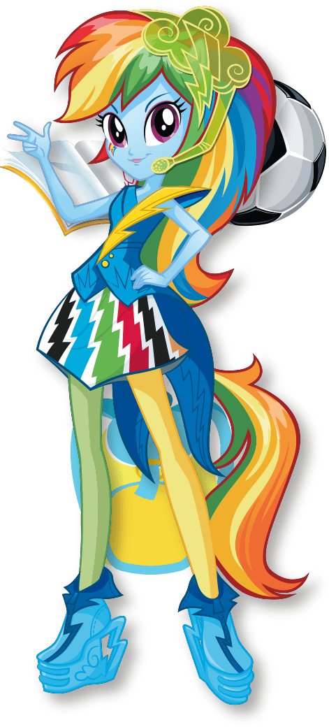 mlp equestria girls rainbow dash