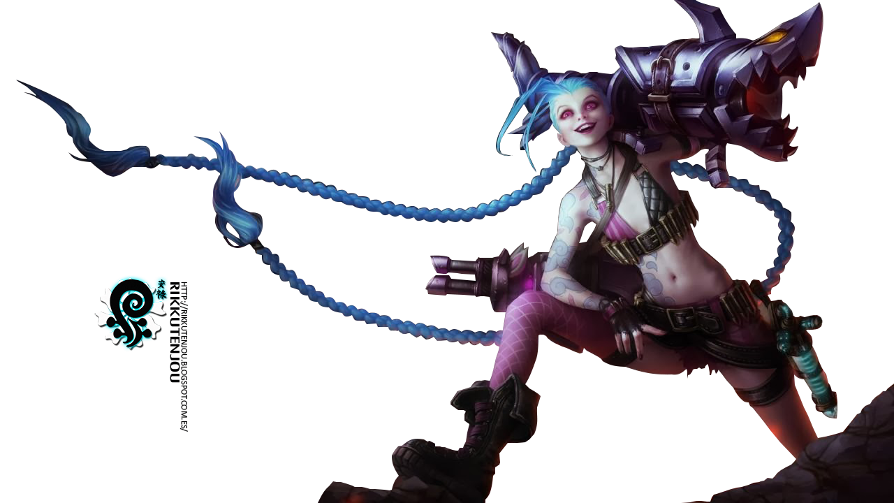 league of legends jinx splash art