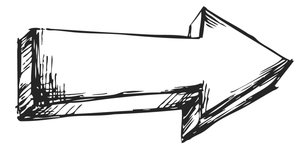 white arrow transparent png