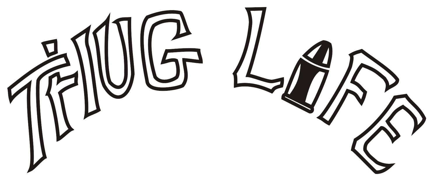 thug life font