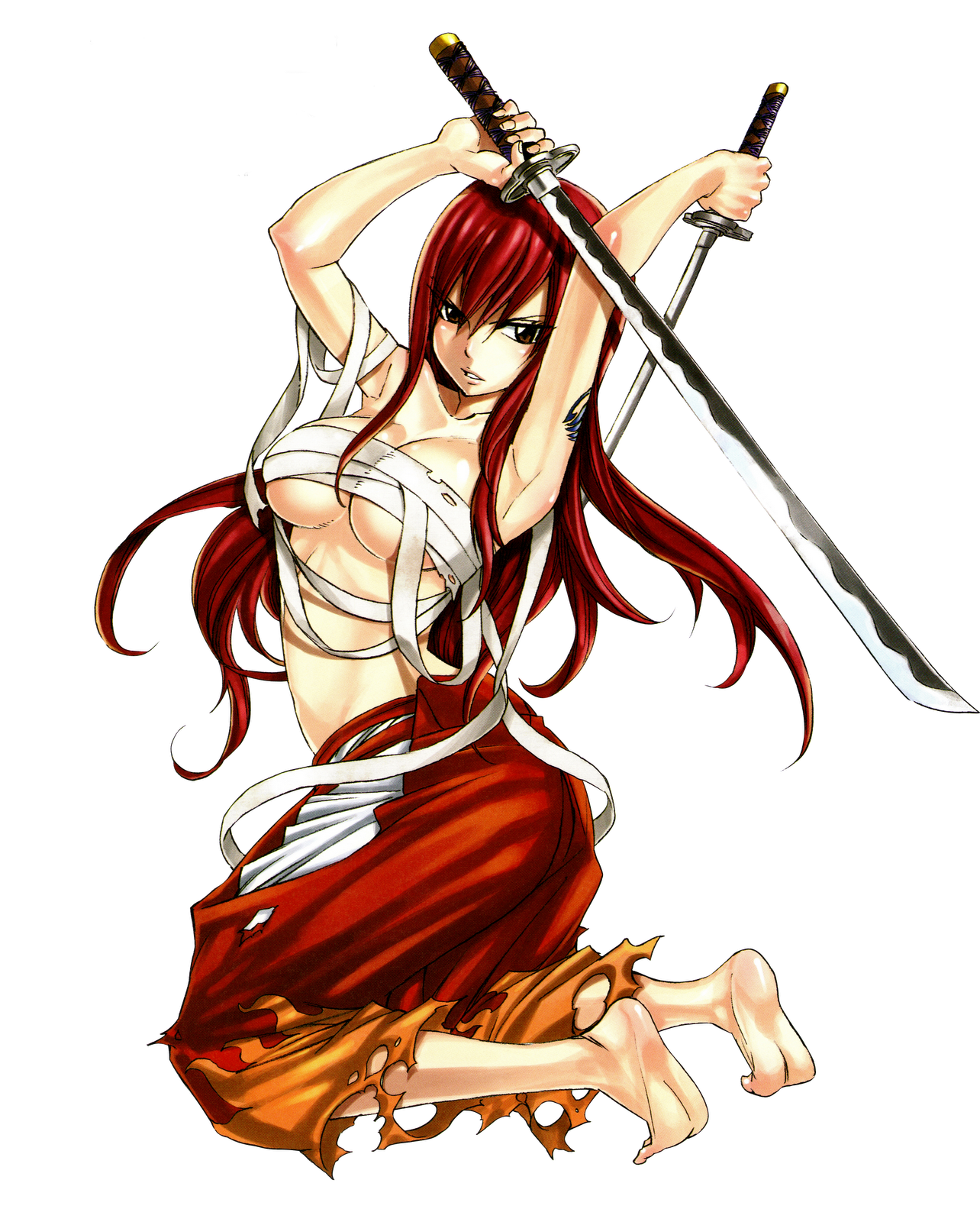 Fairy Tail Wiki - Fairy Tail Erza Scarlet Png, Transparent Png ,  Transparent Png Image - PNGitem