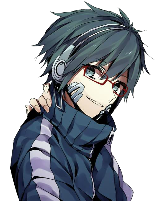 Anime Boy With Blue Hair, Boy, Anime, Blue PNG Transparent Clipart Image  and PSD File for Free Download