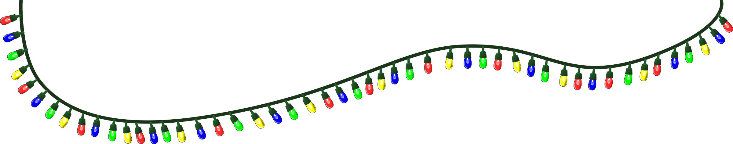 animated christmas lights png