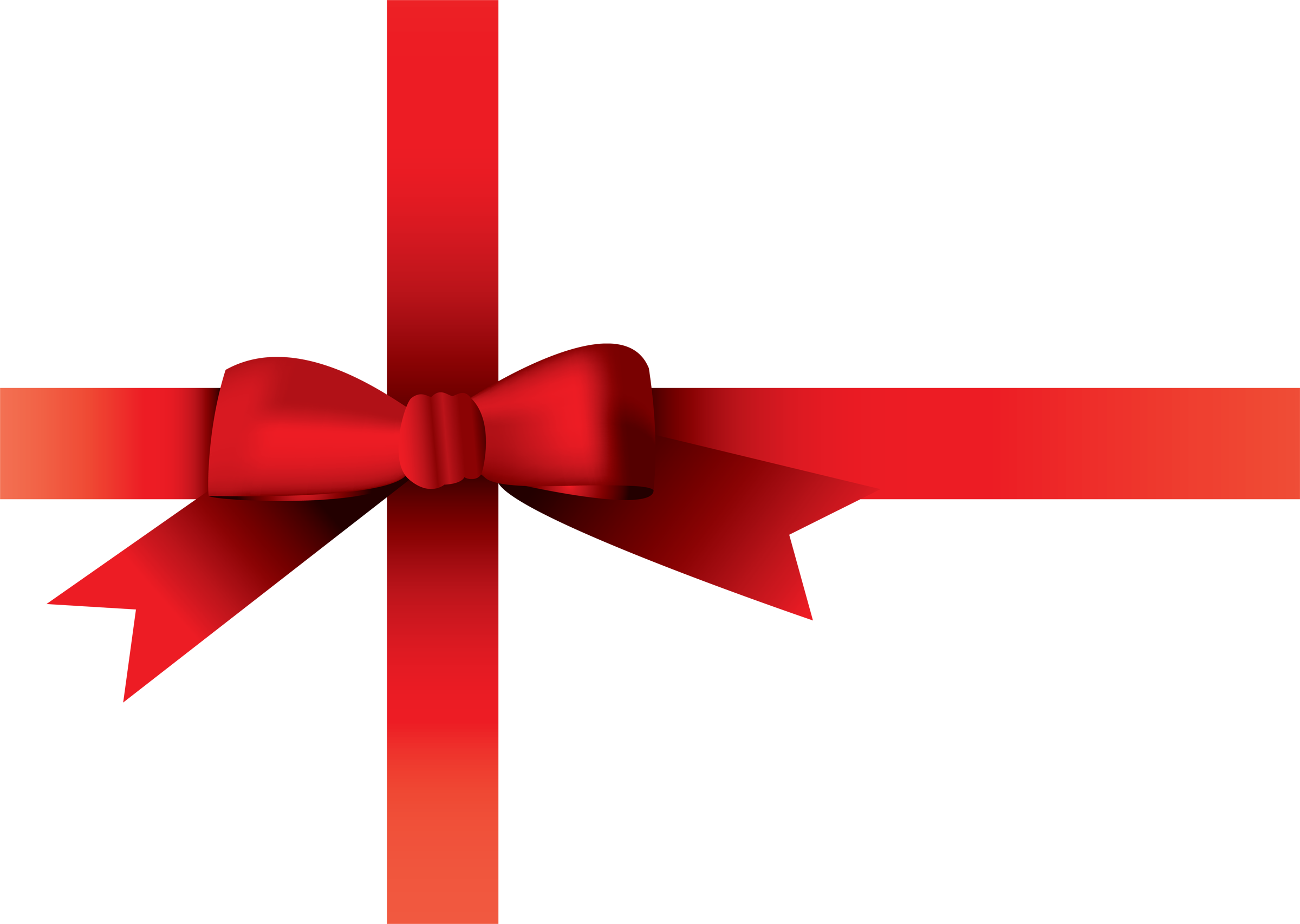 Christmas Bow Transparent Background