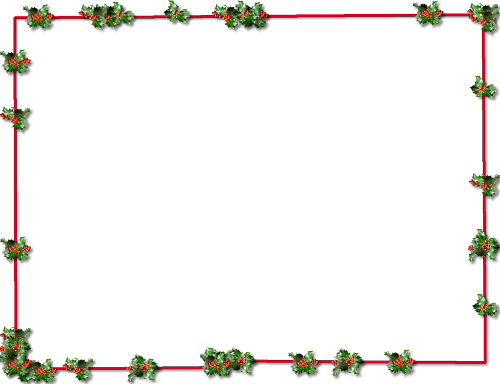 Molduras Natal Png - Christmas Borders Transparent Background, Png