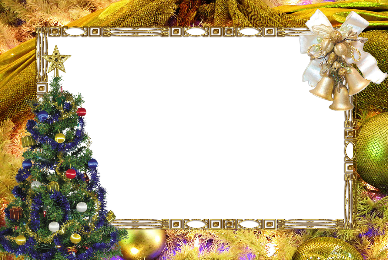 Molduras Natal Png - Christmas Borders Transparent Background, Png