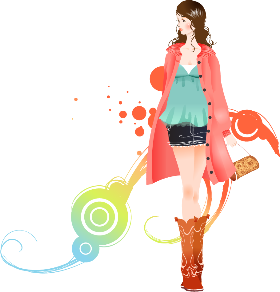 Download Fashion Girl Transparent Background HQ PNG Image