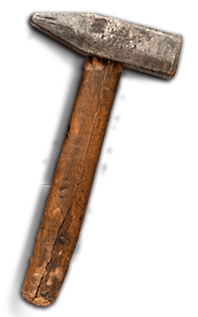 Vintage Hammer Clipart PNG Transparent