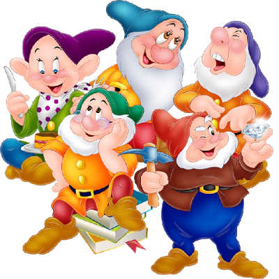 snow white and the seven dwarfs png