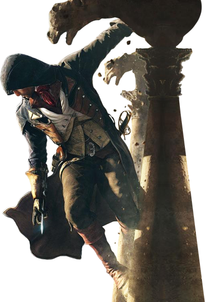 Assassins Creed Unity transparent background PNG cliparts free