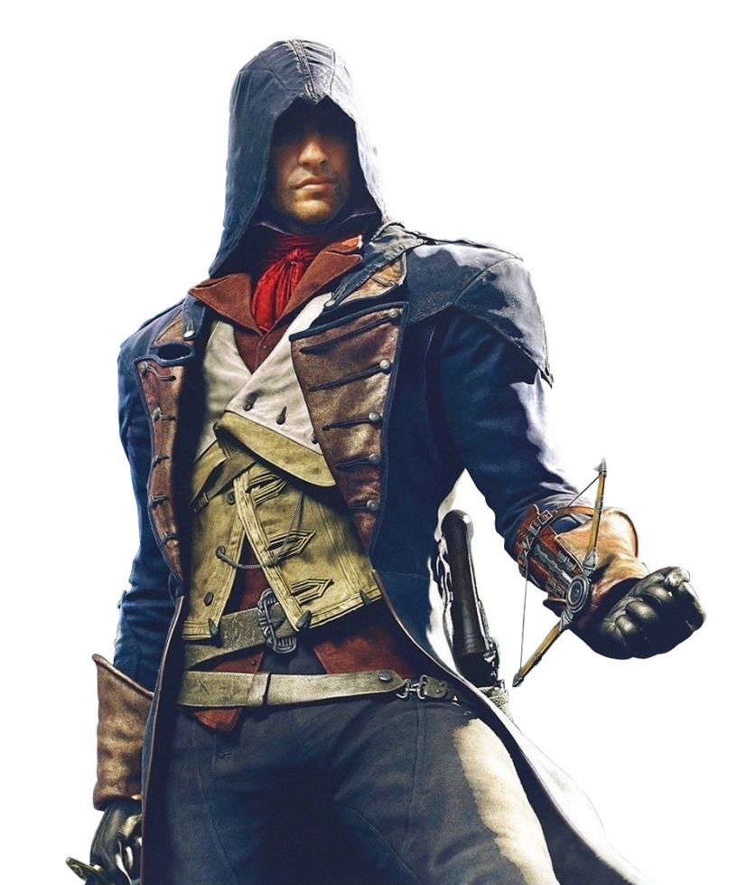 Assassins Creed Unity transparent background PNG cliparts free