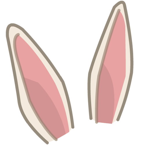 easter bunny ears png