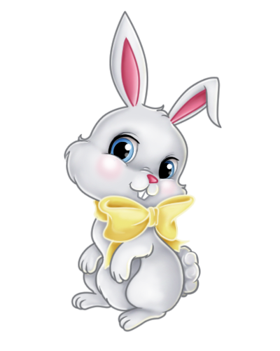 easter bunny head clipart