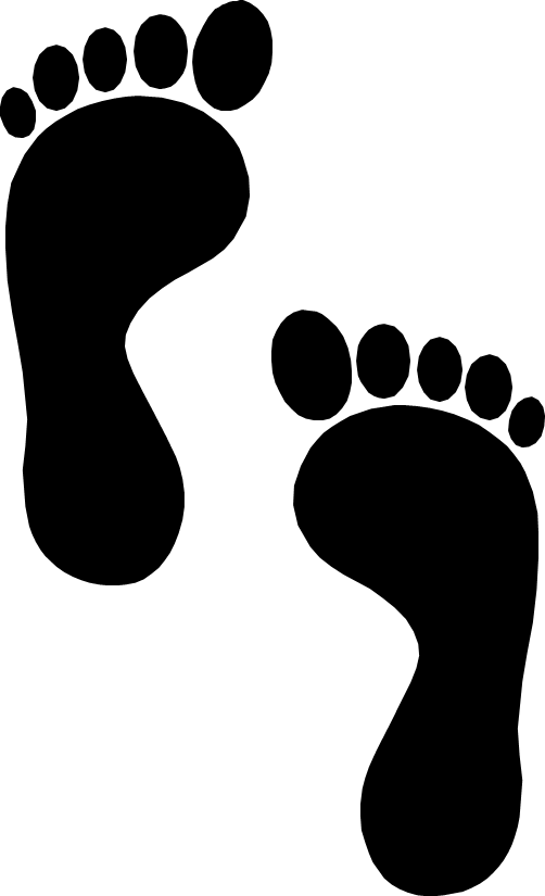 baby feet print png