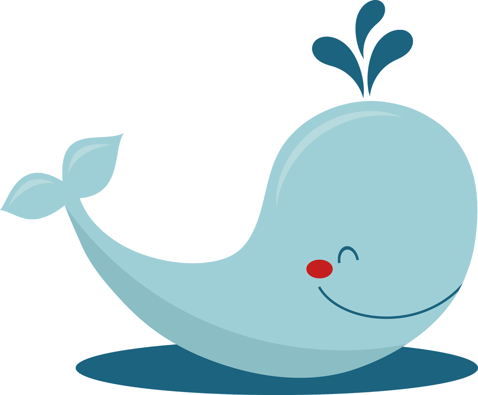 cute whale cartoon