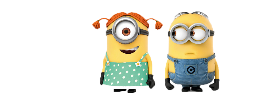 Free: Minion Lady Transparent Png - Despicable Me Minion Girl 