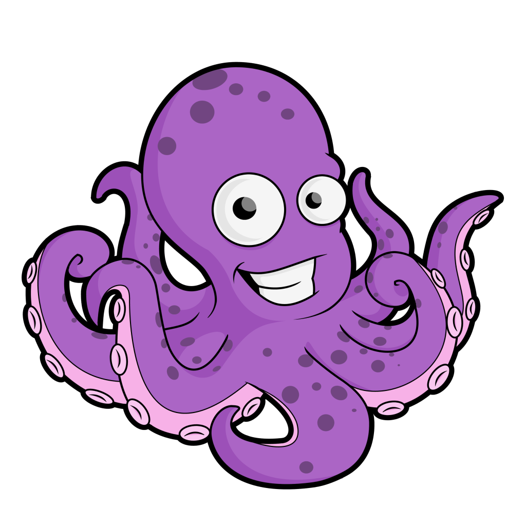 cute octopus png