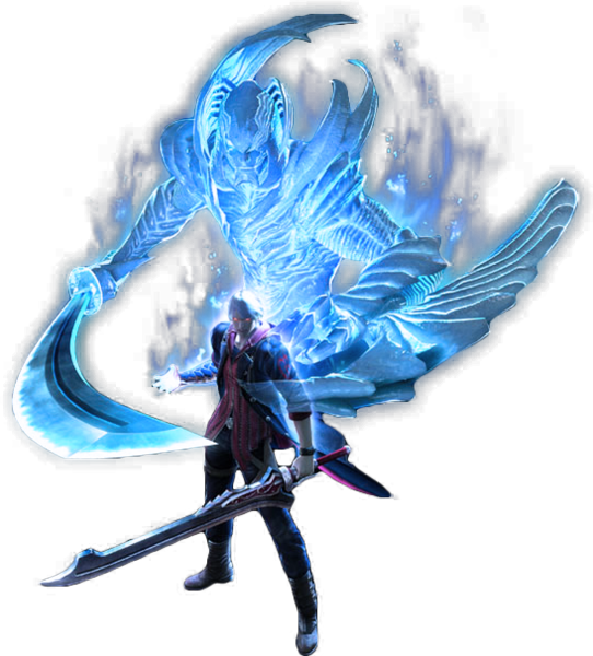 Download Vergil, the powerful demon hunter from Devil May Cry Wallpaper