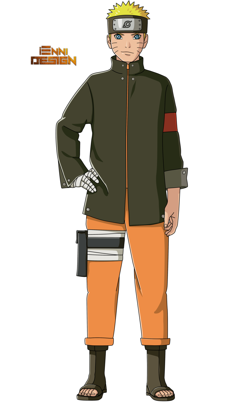 Kit Digital Naruto com 135 Imagens Em PNG