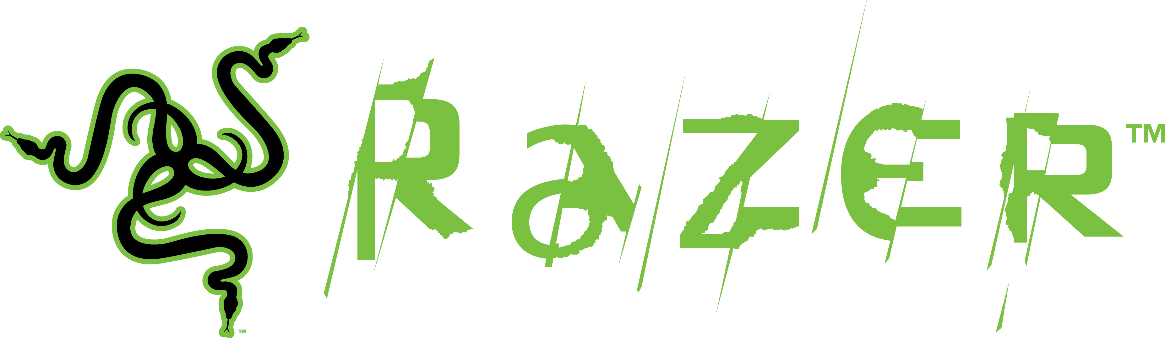 razer logo white background