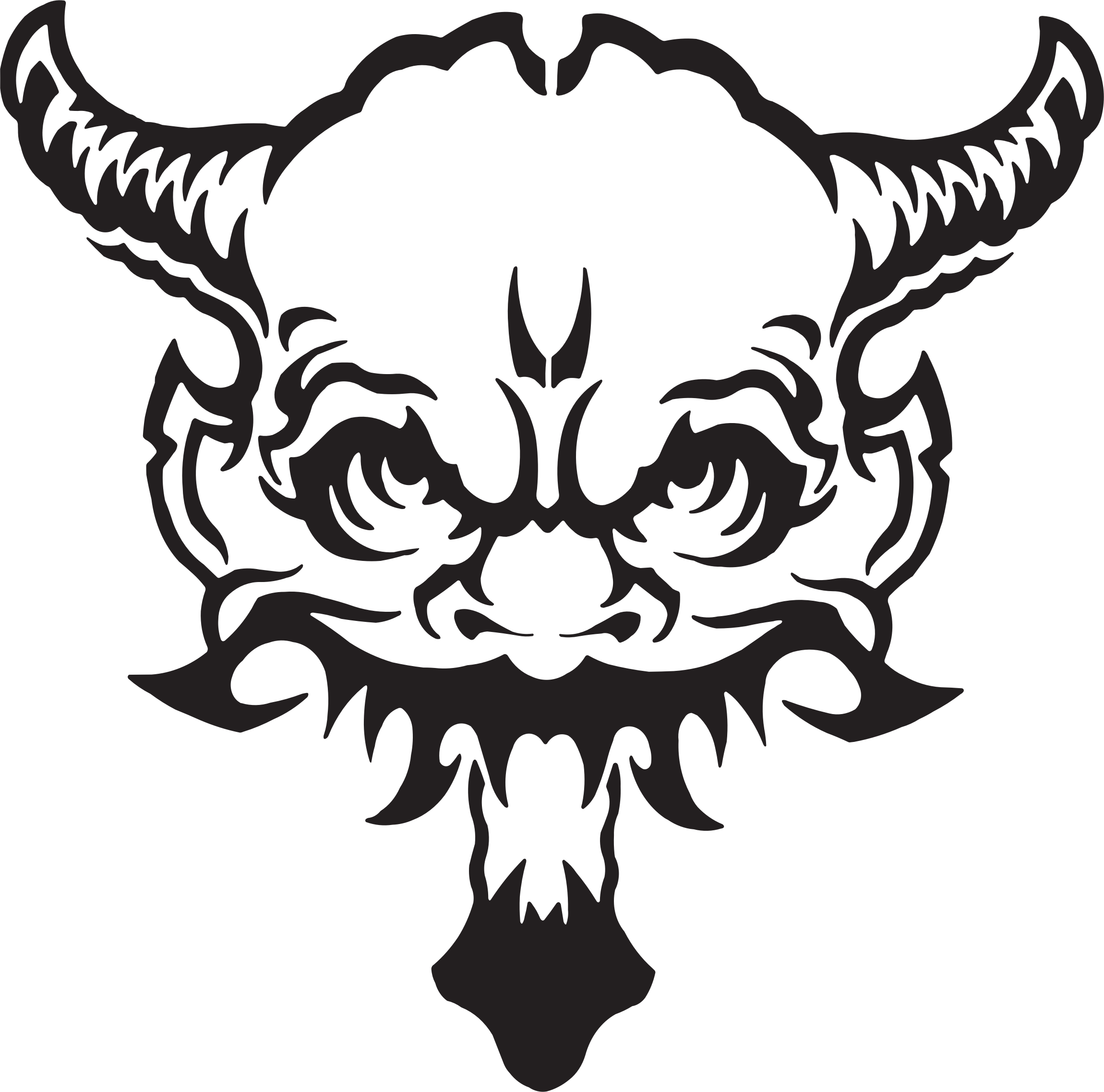 Demon PNG transparent image download, size: 1254x874px