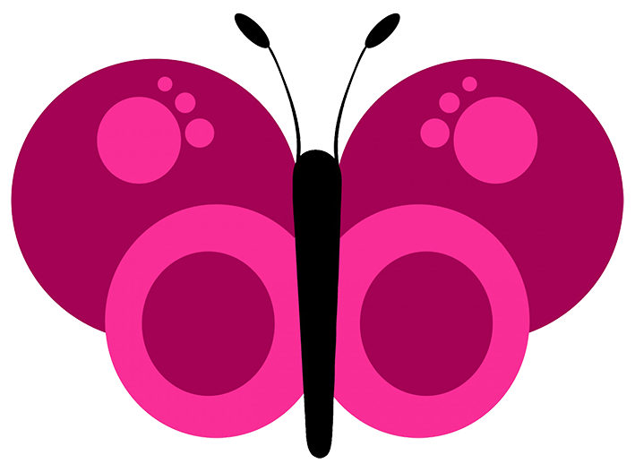 cute butterfly clipart