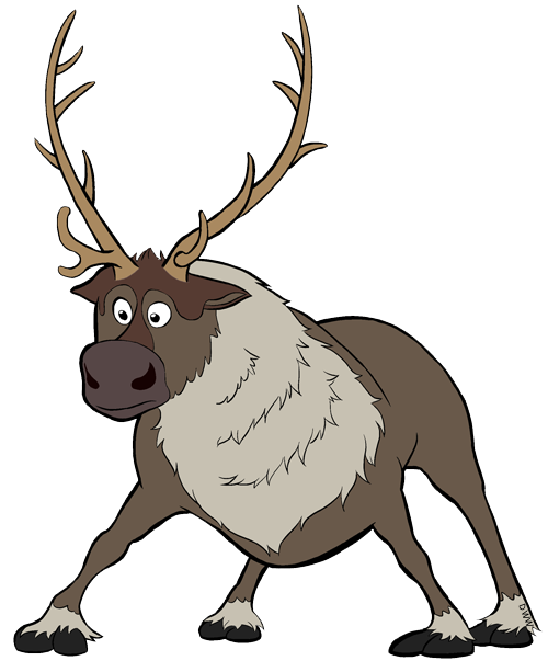 how to draw sven from frozen