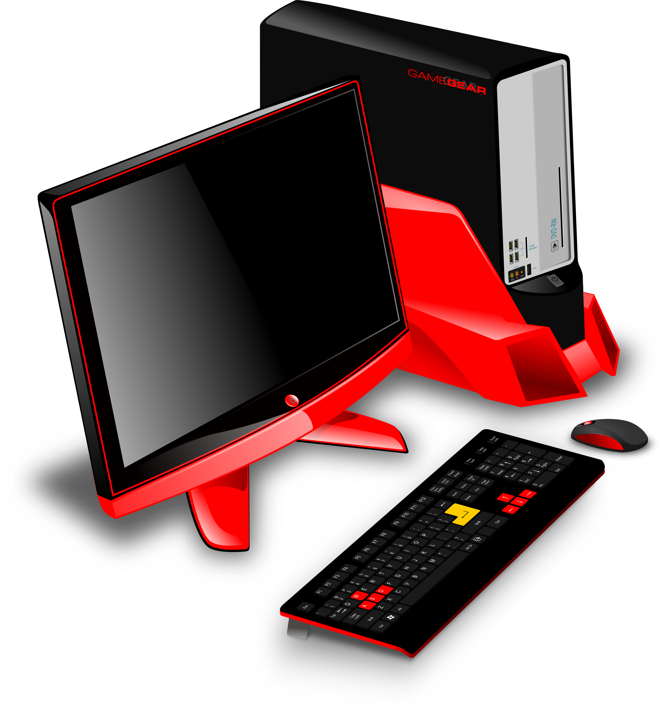 Computer Game PNG Transparent Images Free Download, Vector Files