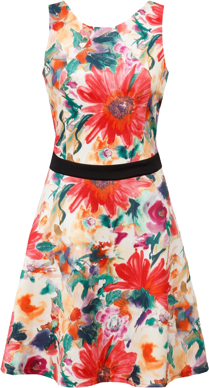 Download Floral Dress Png Picture - Dress Transparent Background