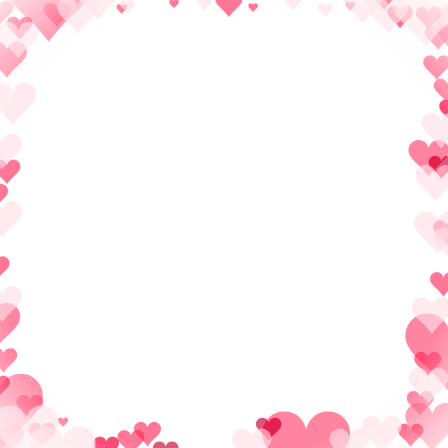 cute love frame png