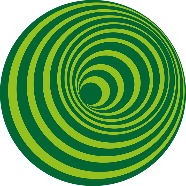 green spiral png